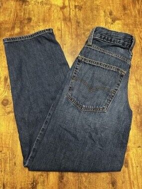 Levi's Baggy Dad Jeans in Dark Indigo Wash - Size 23